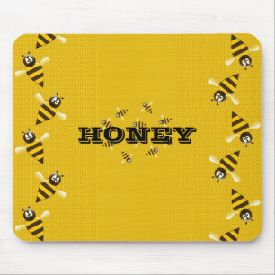 Tapis De Souris Plaque de souris des abeilles