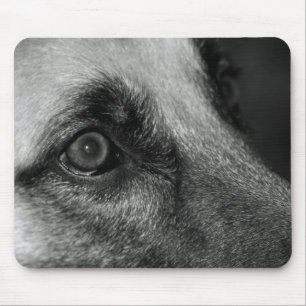 Tapis De Souris Plaque de souris oeil de berger allemand