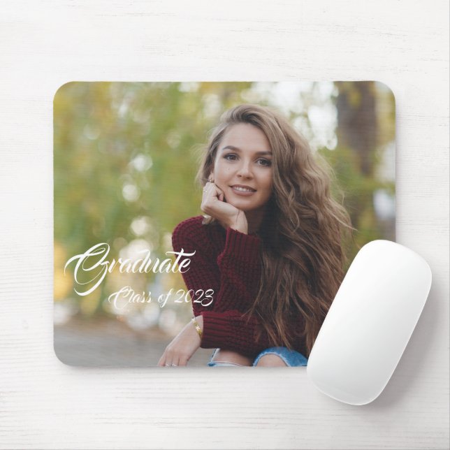Tapis De Souris Plaque de souris pour les diplômés (Avec souris)
