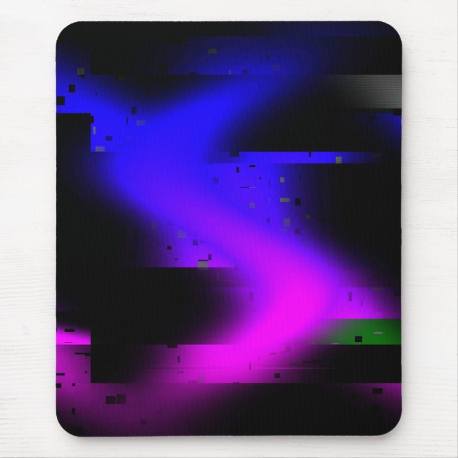 Tapis De Souris Plasma noir brillant (Devant)