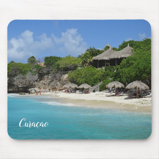 Tapis De Souris Playa Kalki, Curaçao (Devant)