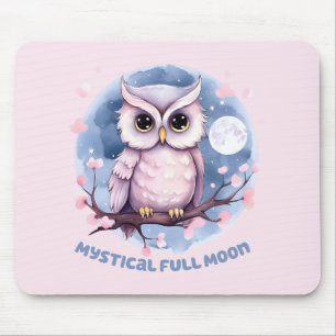 Tapis De Souris Pleine lune mystique