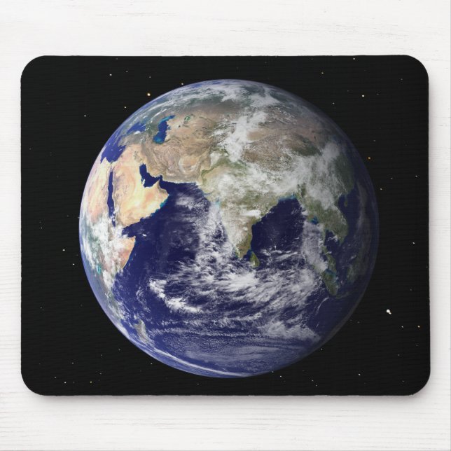 Tapis De Souris Pleine Terre montrant Europe et Asie 2 (Devant)
