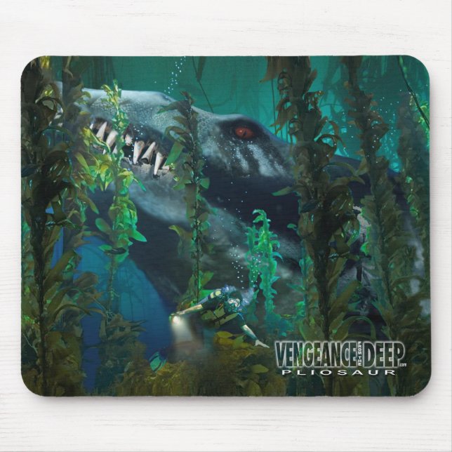 Tapis De Souris Pliosaur Mousepad 3 - vengeance du profond (Devant)