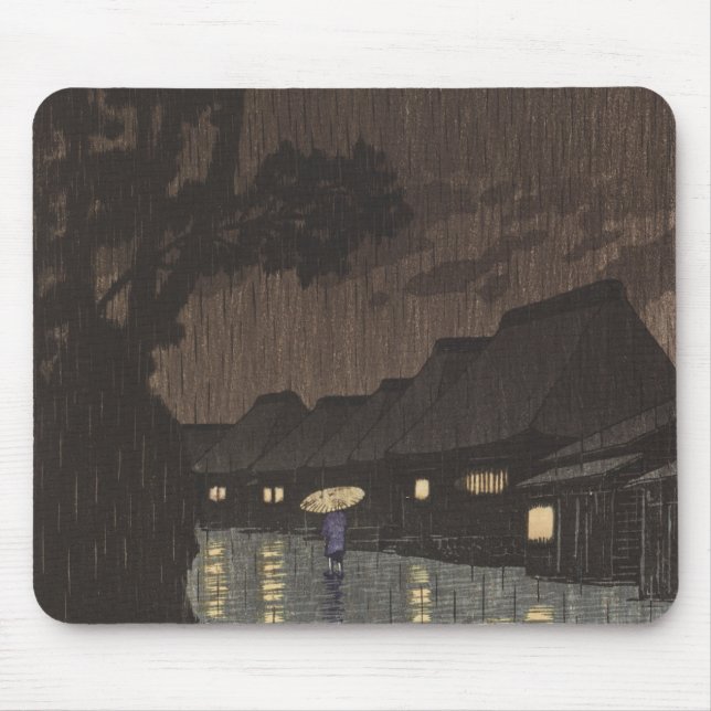 Tapis De Souris Pluie chez Maekawa (Devant)