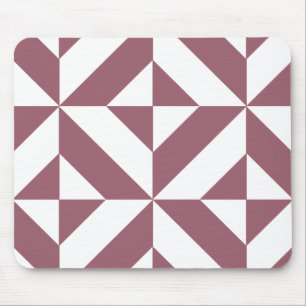 Tapis De Souris Plum Geometric Deco Cube Pattern