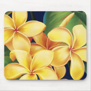 Tapis De Souris Plumeria tropical Mousepad de paradis