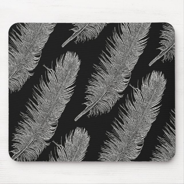 Tapis De Souris Plumes (Devant)