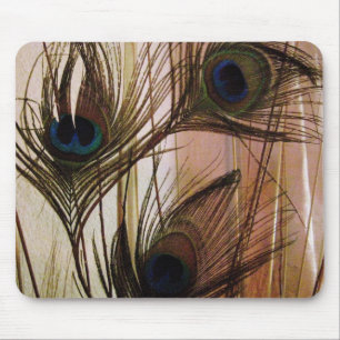 Tapis De Souris Plumes de paon