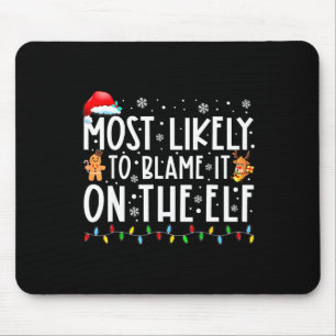 Tapis De Souris Plus susceptible de rejeter la faute sur l'elfe Fa