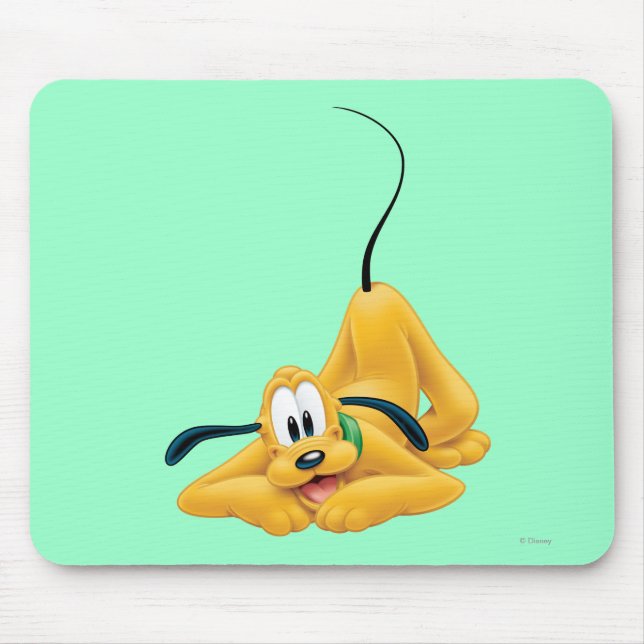 Tapis De Souris Pluto | Couché (Devant)