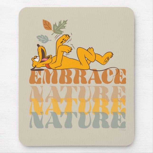 Tapis De Souris Pluto | Embrasser la nature (Devant)