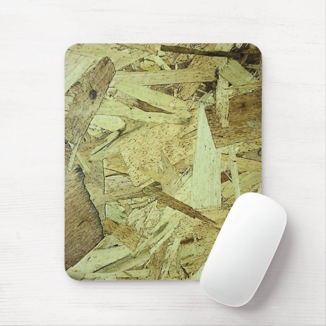 Tapis De Souris Plywood de carte à puce OSB (Avec souris)