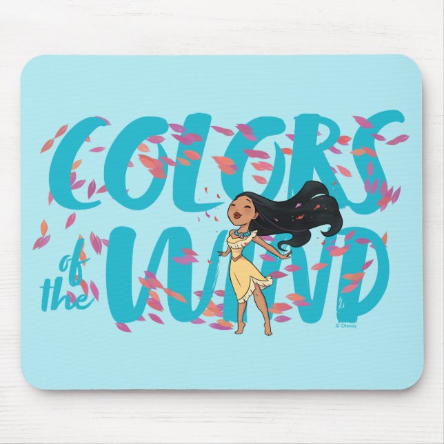 Tapis De Souris Pocahontas | Couleurs du vent (Devant)