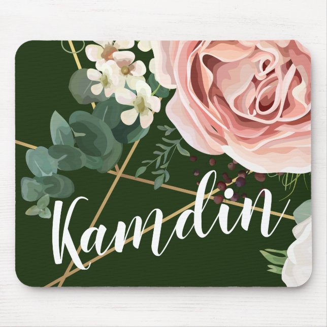 Tapis De Souris Pochette de souris personnalisée Géométrique Jardi (Devant)