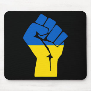 Tapis De Souris Poing de la Liberté Ukraine 