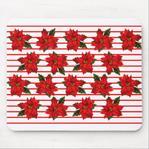 Tapis De Souris Poinsettias