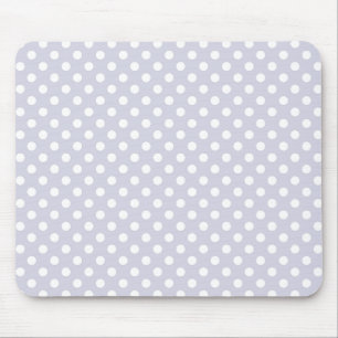 Tapis De Souris Point de polka de silence d'orchidée Mousepad