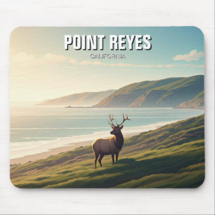 Tapis De Souris Point Reyes National Seashore Elk