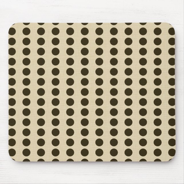 Tapis De Souris Points de l'humeur épicée au chocolat (Devant)