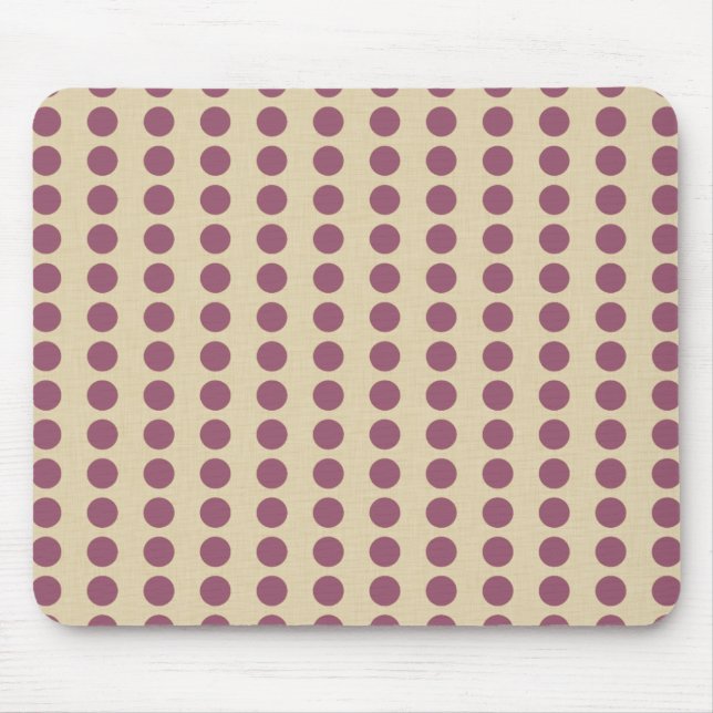 Tapis De Souris Points d'humeur à épices de prune (Devant)