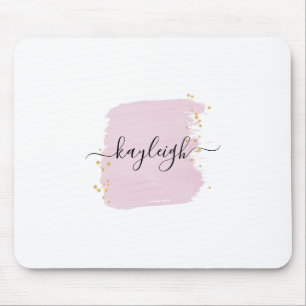 Tapis De Souris Points Or Broussailleux Brush Stroke