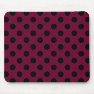 Tapis De Souris Pois noirs en Bourgogne