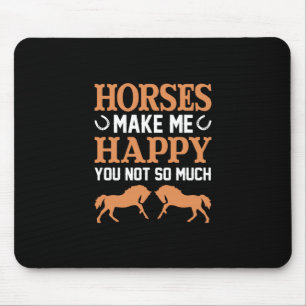Tapis De Souris Poison d'Equestrian Make Me Happy