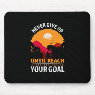 Tapis De Souris Poison d'Equestrian Never Give Up Until Reach