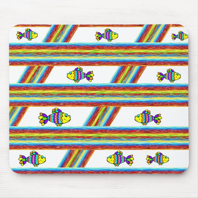 Tapis De Souris Poisson de Mousepad (Devant)