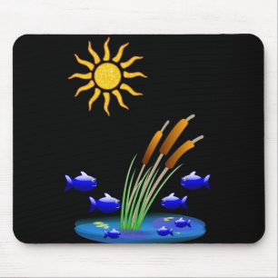 Tapis De Souris Poisson de Mousepad