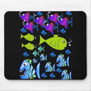 Tapis De Souris Poisson de Mousepad