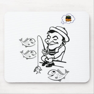 Tapis De Souris Poisson de Mousepad
