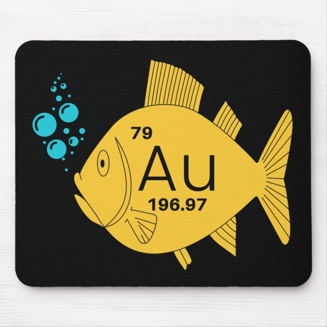 Tapis De Souris Poisson d'or (Devant)