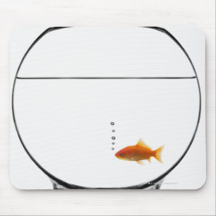 Tapis De Souris Poisson d'or dans un bol