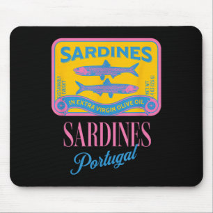 Tapis De Souris Poisson en conserve Sardines en conserve Poisson e