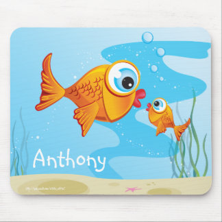 Tapis De Souris Poisson - Olive & Pickle ::