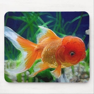Tapis De Souris Poisson rouge d'Oranda