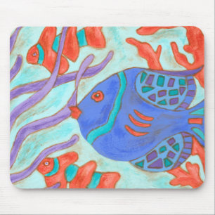 Tapis De Souris Poissons de bruit