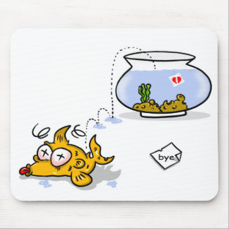 Tapis De Souris poissons drôles