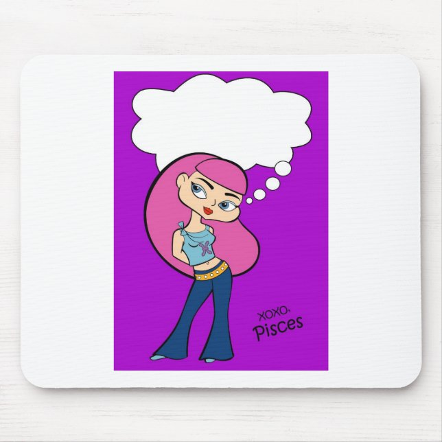 Tapis De Souris Poissons Mousepad (Devant)