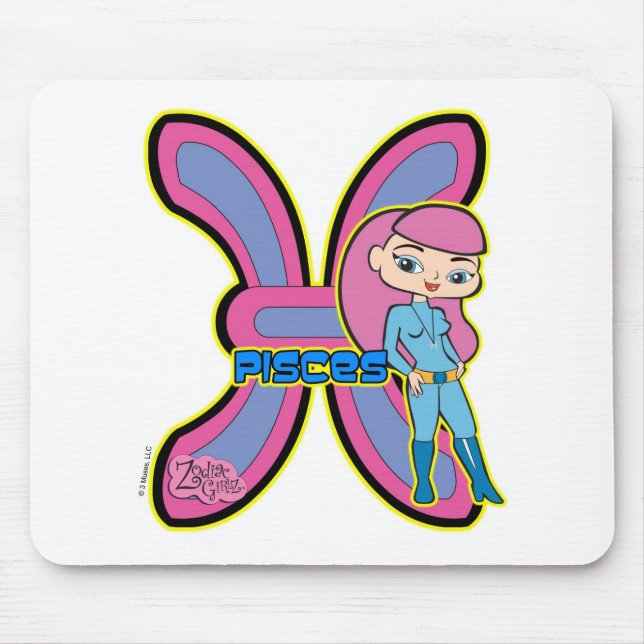 Tapis De Souris Poissons Mousepad (Devant)