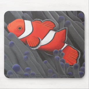Tapis De Souris Poissons Mousepad de clown