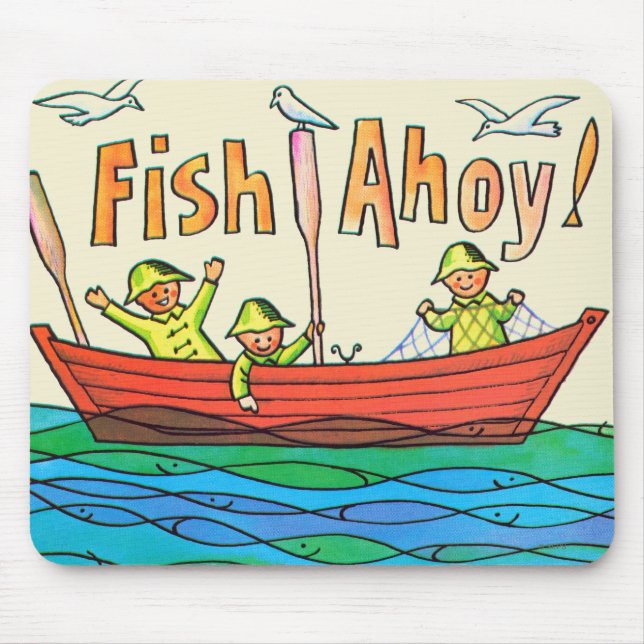 Tapis De Souris Poissons oh ! (Devant)