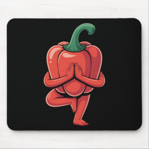 Tapis De Souris Poivron Yoga 