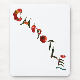 Tapis De Souris Poivrons de piment de Chipotle