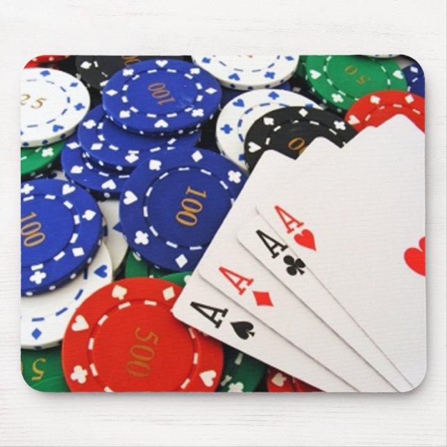 Tapis De Souris Poker (Devant)