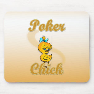 Tapis De Souris Poker Chick