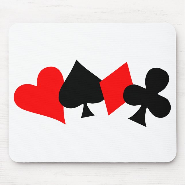 Tapis De Souris Poker Mousepad (Devant)