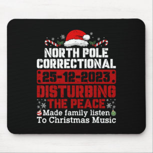 Tapis De Souris Pôle Nord Correction Troublant Peace Family Ch